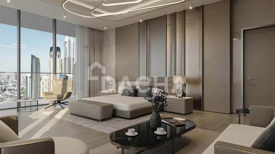 Квартира с 3 спальнями в Dubai Harbour, Дубай, ОАЭ №3772