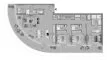 Планировка Квартиры «TYPE 3BR» с 3 спальнями в ЖК The Row Saadiyat