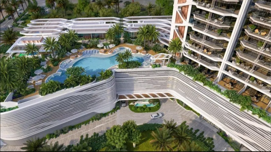 Пентхаус с 4 спальнями в Jumeirah Islands, Дубай, ОАЭ №4345