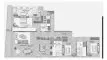 Планировка Квартиры «TYPE 4BR» с 4 спальнями в ЖК Mr.C Residences Downtown