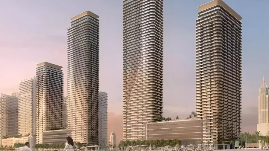Квартира с 4 спальнями в Dubai Harbour, Дубай, ОАЭ №4683