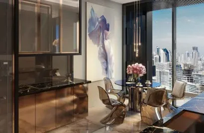 Квартира с 3 спальнями в BURJ BINGHATTI JACOB & CO RESIDENCES, Бизнес-Бэй, Дубай, ОАЭ №5147