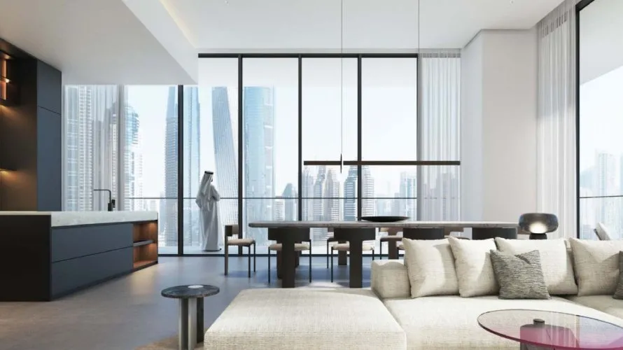 Дуплекс с 3 спальнями в Dubai Harbour, Дубай, ОАЭ №4960 № 1