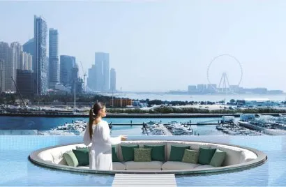 Дуплекс с 4 спальнями в Dubai Harbour, Дубай, ОАЭ №4961