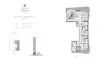 3 bedrooms Apartment floor plan «TYPE B» in Address Grand Downtown