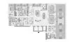 4 bedrooms Penthouse floor plan «4BR» in RIXOS RESIDENCES