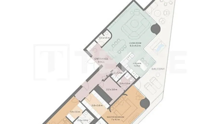 4 bedrooms apartment for sale, Business Bay, Dubai, UAE No. 1180 № 21