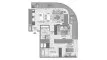 2 bedrooms Apartment floor plan «TYPE A1» in Avarra by Palace