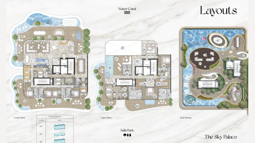 3 bedrooms penthouse for sale , Dubai, UAE No. 2458 № 7