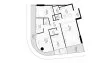 3 bedrooms Apartment floor plan in building «Tower D of Brabus Island in Al Seef, Abu Dhabi, UAE №597417», Brabus Island No. 468