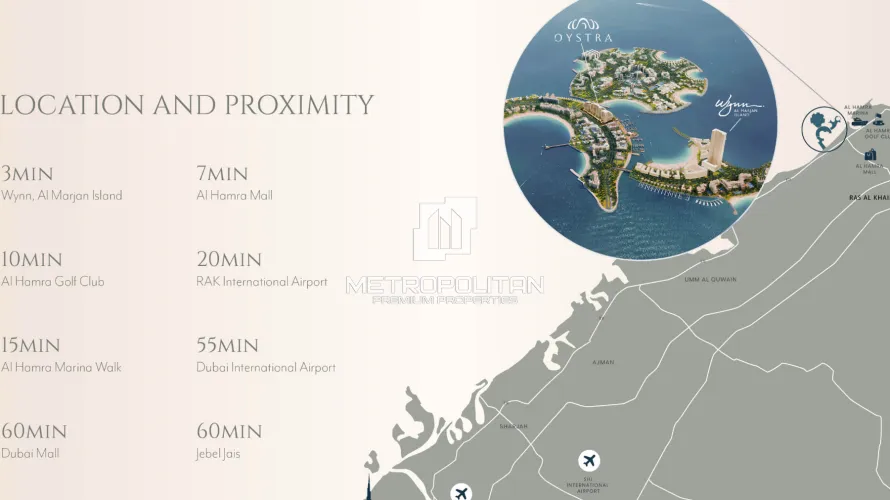 1 bedroom apartment for sale , Al Marjan Island, Ras Al Khaimah, UAE No. 2190 № 11