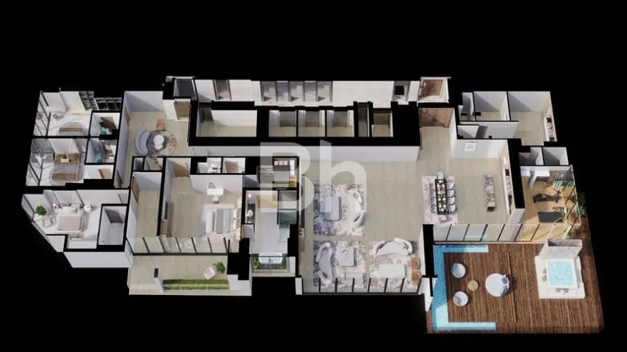 4 bedrooms penthouse for sale, Jumeirah Lake Towers, Dubai, UAE No. 1779 № 18