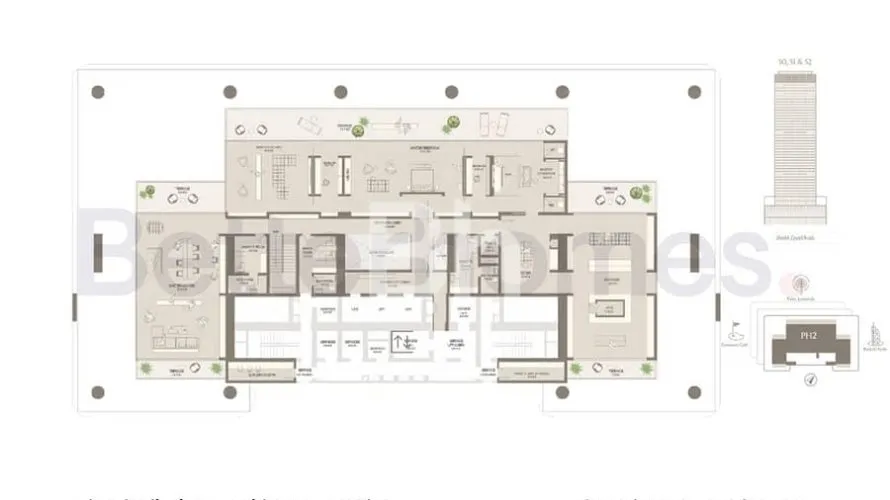 8 bedrooms penthouse for sale , Barsha Heights (Tecom), Dubai, UAE No. 1778 № 2