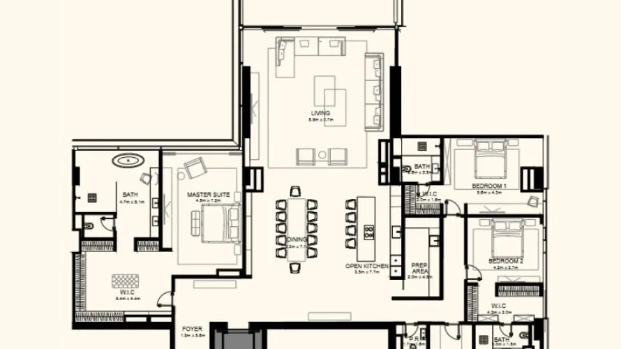 2 bedrooms apartment for sale , Palm Jumeirah, Dubai, UAE No. 2446 № 8