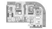 3 bedrooms Apartment floor plan «TYPE A1» in Avarra by Palace