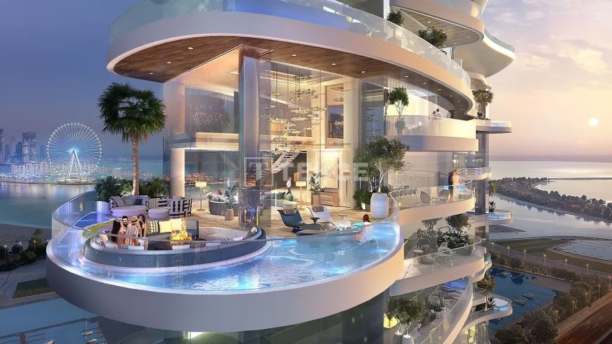 4 bedrooms duplex for sale , Dubai Harbour, Dubai, UAE No. 939 № 1