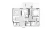 1 bedroom Apartment floor plan «TYPE B» in Avida Residences