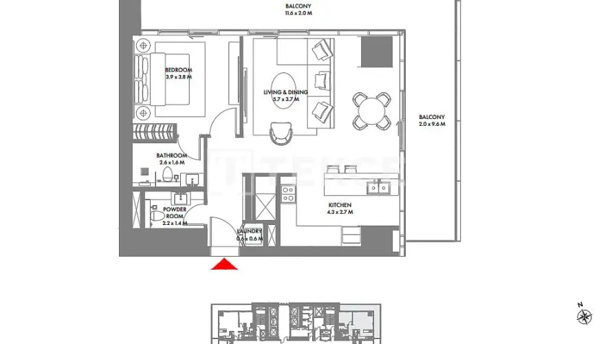 5 bedrooms apartment for sale , Dubai Harbour, Dubai, UAE No. 2639 № 18