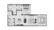 1 bedroom Apartment floor plan «1BR» in Omoria Private Residences