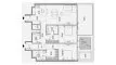 2 bedrooms Apartment floor plan «2BR» in Cheval Residences