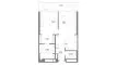 1 bedroom Apartment floor plan «TYPE A» in Anantara Sharjah Residences