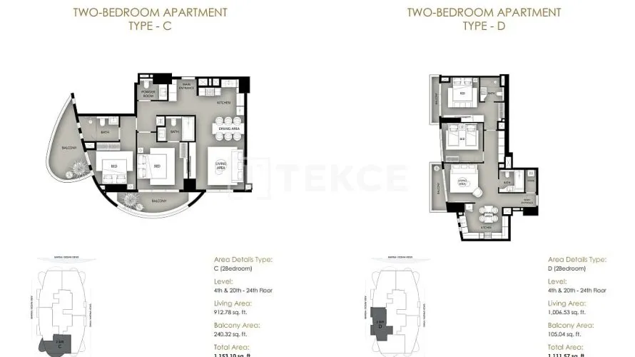 5 bedrooms duplex for sale, Dubai Marina, Dubai, UAE No. 4518