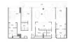 3 bedrooms Apartment floor plan «TYPE A» in Anantara Sharjah Residences