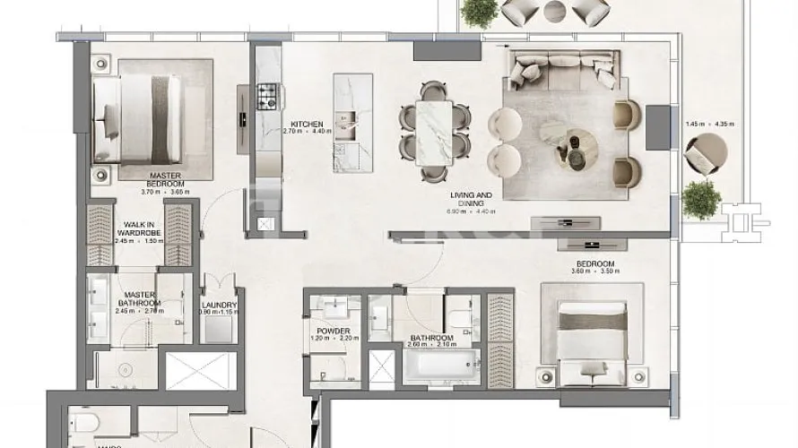 4 bedrooms duplex for sale, Dubai, UAE No. 4698 № 2
