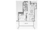 1 bedroom Apartment floor plan «TYPE 04» in Vision Iconic